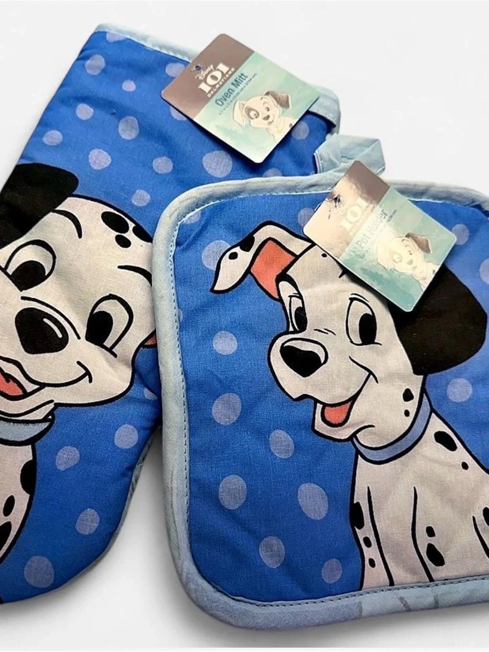 2 pc Disney Dalmatians Oven Mitt and Pot Holder